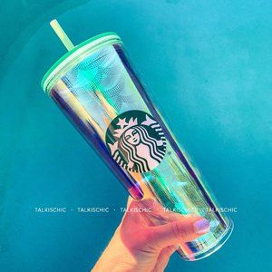 Starbucks Holographic Mermaid Siren Tumbler